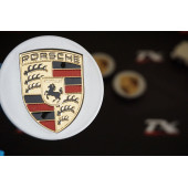 Porsche Orjinal Jant Göbeği Kapak Seti 65mm - 1