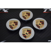 Porsche Orjinal Jant Göbeği Kapak Seti 65mm - 3