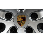 Porsche Orjinal Jant Göbeği Kapak Seti 65mm - 8