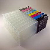 Epson 9880/9800/7880/7800 Uyumlu Kolay Dolan Kartuş - 8 Renk - 1