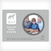 Rovi Advanced Parlak Fotoğraf Kağıdı 280gsm 50yp 10x15 - 1