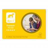 Rovi Premium Parlak Fotoğraf Kağıdı 300gsm 50yp A4 - 1