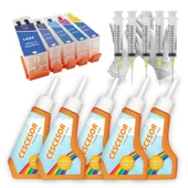 Epson T26XL Uyumlu Kartuş Dolum Seti - 5 Renk thumbnail 2