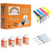 Brother LC37, LC57 Uyumlu Kartuş Dolum Seti - 4 Renk - 1