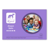 Rovi Dream Satin Fotoğraf Kağıdı 240gsm 50yp 10x15 - 1
