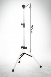 Çok Amaçlı PVC Stand Isıtıcı Ayak Teleskopik Ayarlamalı 125cm GRİ RENK - 1