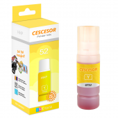 HP GT52 Sarı Muadil Mürekkep - 70 ml - CESCESOR - 1