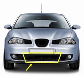 Seat Cordoba 2003-09 Ön Tampon Alt Orta Izgara Hava Kanalı 6L0853667A - 1