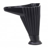 Mobilya Kanepe Koltuk Ünite Puf Ayağı 12 cm Siyah Baza Ayak - 2