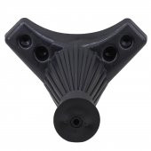 Mobilya Kanepe Koltuk Ünite Puf Ayağı 12 cm Siyah Baza Ayak - 4