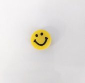1 Adet Silikon Emoji Gülen Yüz Tekli Terlik Süsü Aksesuar - 1