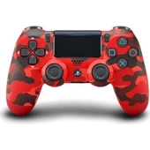 Sony DualShock 4 V2 Kırmızı Kamuflaj ZCT2 Kablosuz PS4 Oyun Kolu​​​​​​​ thumbnail 1