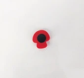 1 Adet Silikon Mantar Tekli Terlik Süsü Aksesuar thumbnail 2