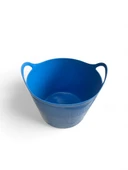 Mavi, Esnek Plastik Kova – 42 Litre, Kurban Kovası, Esneyebilen Oyuncak ve Çamaşır Sepeti thumbnail 6