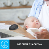 Logitech M220 Sessiz Kompakt Kablosuz Mouse - Siyah - 2