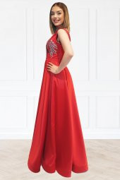 Tuana Kolsuz Abiye Saten Kumaş 4005 - 2