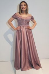 Tuana Abiye Kolsuz Saten Kumaş 9230 - 5