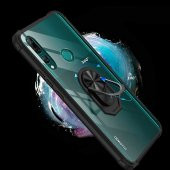 Huawei Y9 Prime 2019 Kılıf Kenar Korumalı Antişok Yüzüklü Kapak - 5