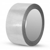 Alüminyum Folyo Bant 48 mm x 15 Mt Sızdırmaz Takviyeli Yanmaz Soba Borusu Bandı - 1