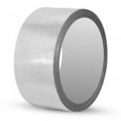 Alüminyum Folyo Bant 48 mm x 10 Mt Sızdırmaz Takviyeli Yanmaz Soba Borusu Bandı - 1