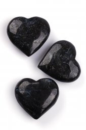 Biotite Doğal Taş Kalp - 1