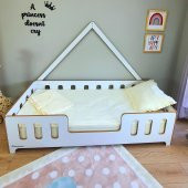 Grozny Montessori Yatak 100 Mdf Bebek ve Çocuk Karyola - 2