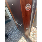 11450 Çelik Kapı, Antrasit Statik Çelik Kapı Modelleri Sağ Açılım Çelik Kapı - 7