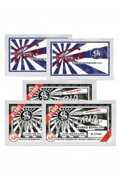 Viktoria Kumaş Boyası Siyah 3 Paket + 2 Paket Fiske Sabitleme - 1