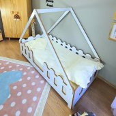 Markaawm Montessori Karyola Çocuk ve Bebek Mdf Yatak Lizbon - 2