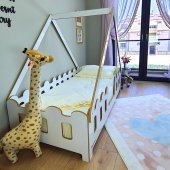 Markaawm Montessori Karyola Çocuk ve Bebek Mdf Yatak Lizbon - 5
