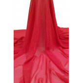 Kırmızı Multi Şifon Kumaş 4 Metre - 1