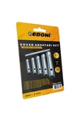 Edoni KAS006 İki Ağızlı Kovan Anahtarı Seti Takımı 6 Parça 8-17Mm - 4