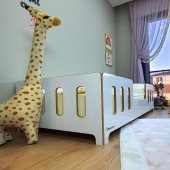 Markaawm Montessori Çocuk Yatak Mdf Bebek Karyola - 5