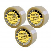 Koli Bandı Şeffaf 45x100 3 Lü1 Paket Artlantis Koli Bantı 45*100 Ambalajlama Bandı Şeffaf Ekstra Yapıştırma Kaliteli 3 Lü - 1