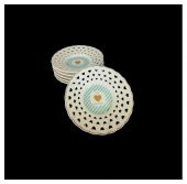 Kardelen KRD 492 Çay Tabağı Kalpli - 1