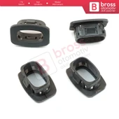 Opel Vectra A Astra F için Gri Kapı İç Kilit Buton Çerçevesi 136253 - 4