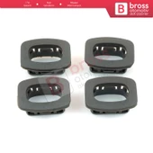 Opel Vectra A Astra F için Gri Kapı İç Kilit Buton Çerçevesi 136253 - 1