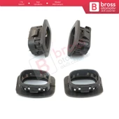 Opel Vectra A Astra F için Gri Kapı İç Kilit Buton Çerçevesi 136253 - 5