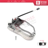 BMW X5 E53 2000-2006 İçin Arka Sağ Kapı Dış Açma Kolu Taşıyıcı Mekanizma Braketi 51228243636 thumbnail 3