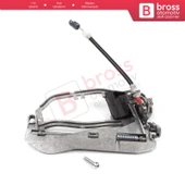 BMW X5 E53 2000-2006 İçin Arka Sol Kapı Dış Açma Kolu Taşıyıcı Mekanizma Braketi 51228243635 - 3