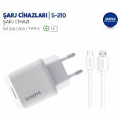 SUNİX USB ŞARJ ALETİ SET  LIGHTNING  S-220 - 2