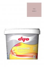 Dinamik Silikonlu Silinebilir Ipek Mat Iç Cephe Duvar Boyası 7691 Hareli 7,5 Lt - 1