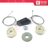 Mini Cooper R52 R57 2004-2015 Cabrio 51377111017 İçin Elektrikli Arka Cam Kriko Tamir Seti - 3