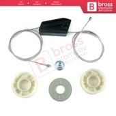 Mini Cooper R52 R57 2004-2015 Cabrio 51377111017 İçin Elektrikli Arka Cam Kriko Tamir Seti - 1