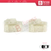 Audi A4 B5 VW Polo MK3 6N Passat B5 Skoda Superb MK1 8D0837461 İçin Ön Sol Cam Kriko Kılavuz Klipsi - 2