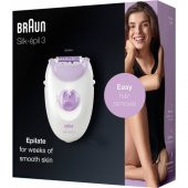 Braun Silk Epil 3 Epilatör 3170 Soft Perfection Epilasyon - 7
