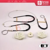 BMW X3 E83 2003-2011 SUV 51333448249 İçin Elektrikli Ön Sol Cam Kriko Tamir Seti - 3