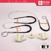 BMW X3 E83 2003-2011 SUV 51333448249 İçin Elektrikli Ön Sol Cam Kriko Tamir Seti - 4