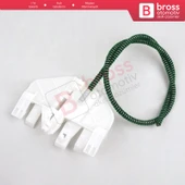 Jeep Liberty MK1 KJ 2006-2007 Makyajlı 4589268AD İçin Elektrikli Ön Sağ Cam Kriko Tamir Seti - 1