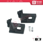 VW Touran MK1 2003-2010 Caddy MK3 2004-2010 1T0998225 İçin Sağ Ön Far Ayak Tamir Seti - 5